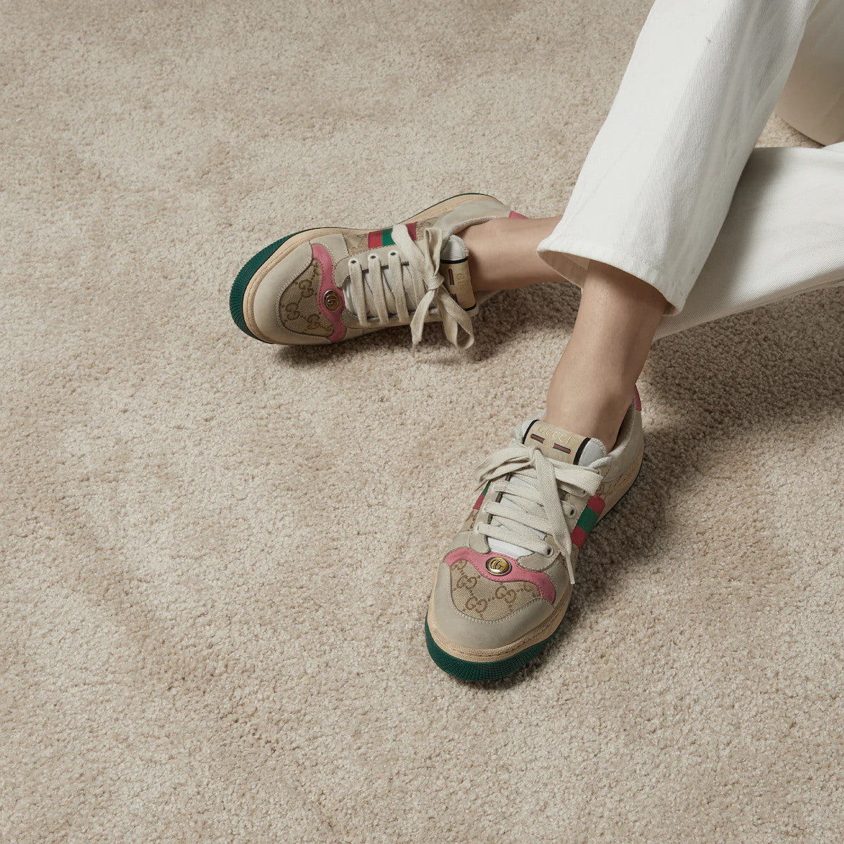 Women's Screener Leather Trainer