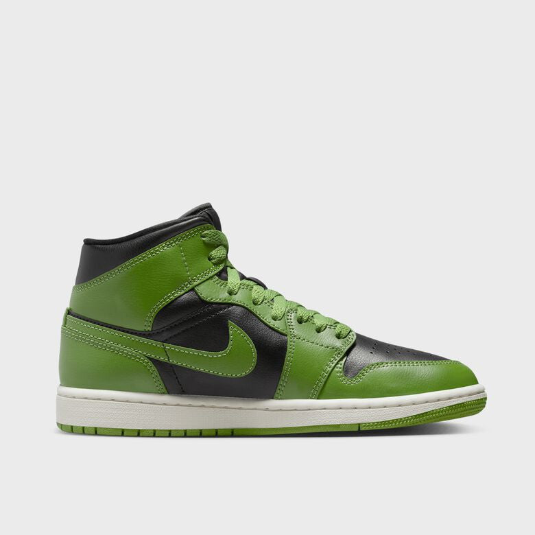 Air Jordan 1 Mid Black/Sail/Altitude Green