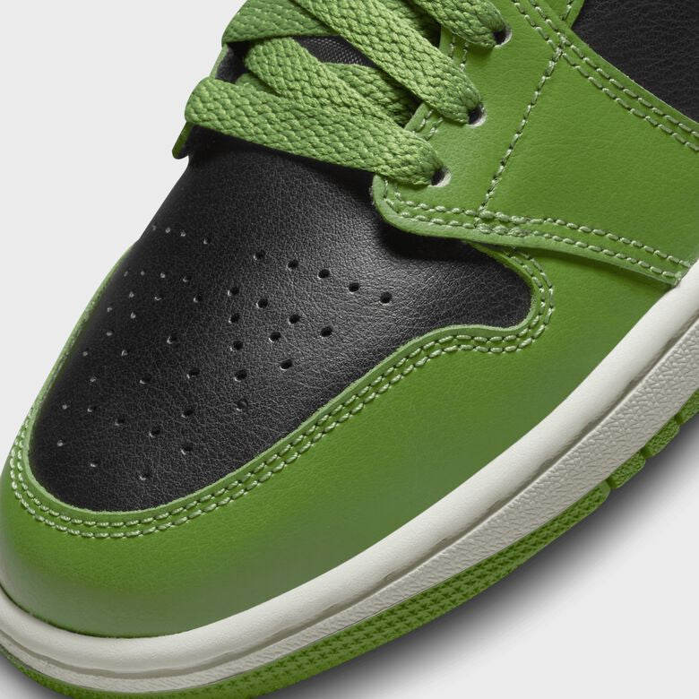 Air Jordan 1 Mid Black/Sail/Altitude Green