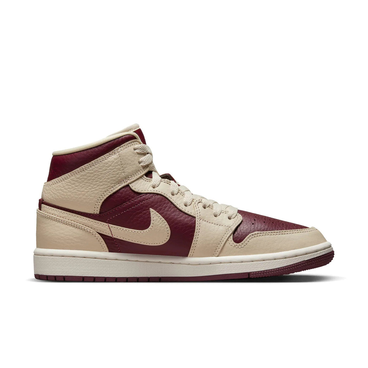 Air Jordan 1 Mid SE Beach/Sail/Cherrywood Red