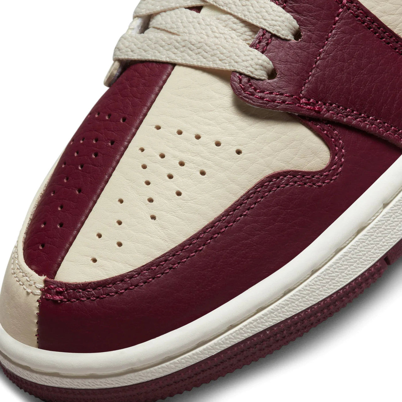 Air Jordan 1 Mid SE Beach/Sail/Cherrywood Red