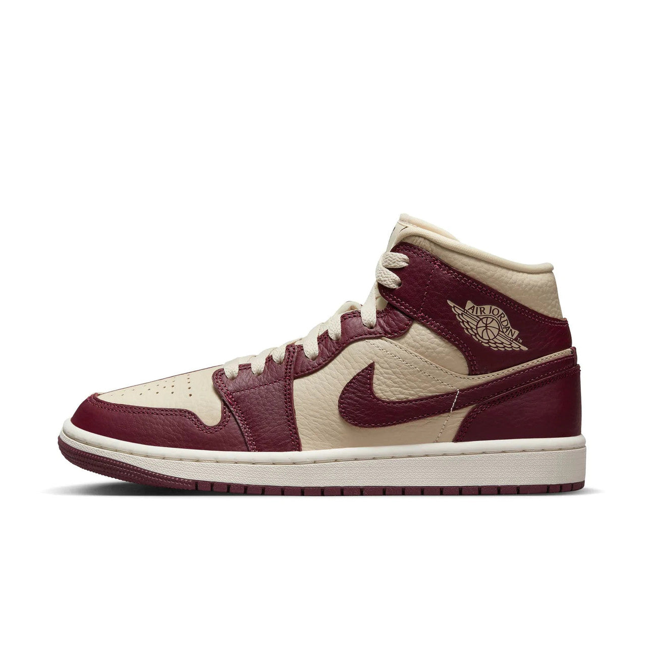 Air Jordan 1 Mid SE Beach/Sail/Cherrywood Red