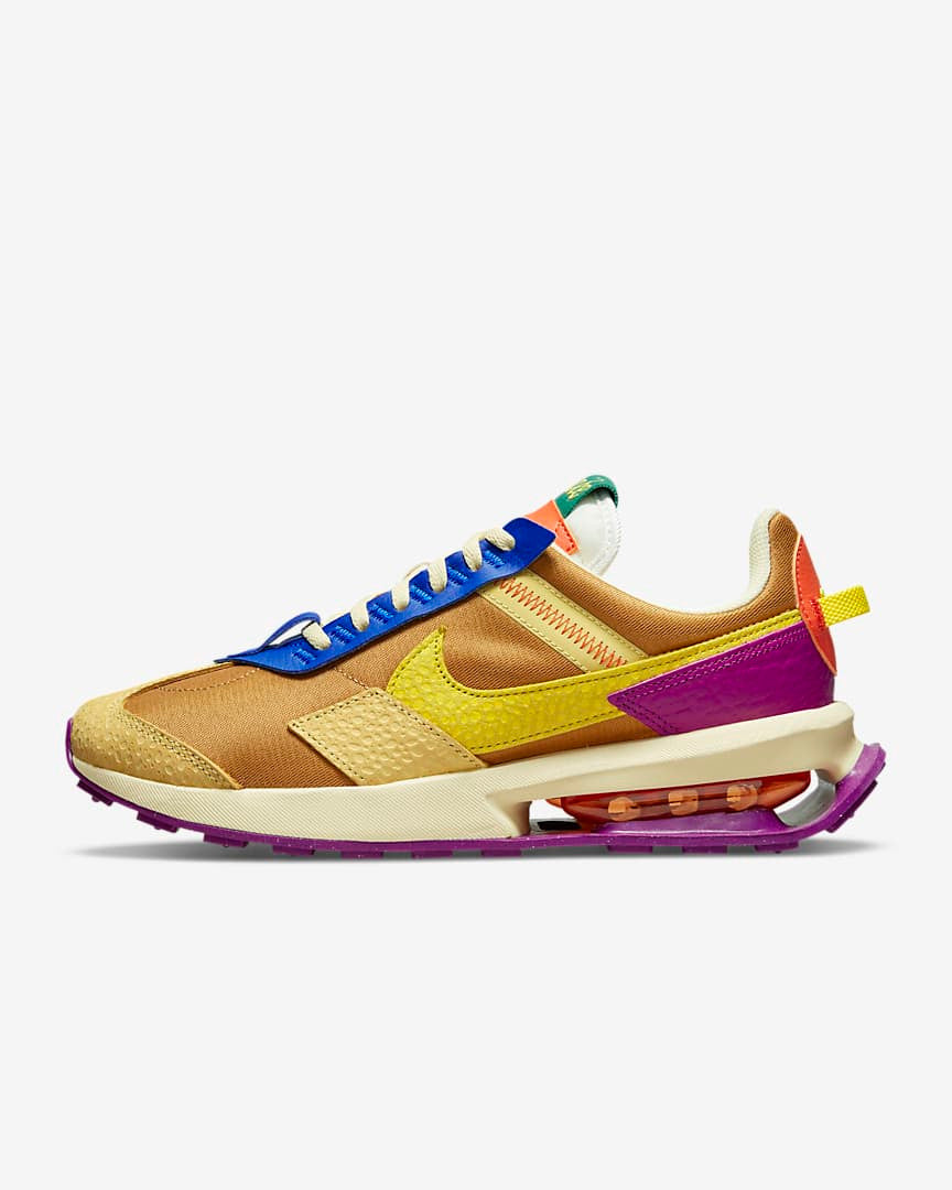 Air Max Pre-Day - Wheat/Red Plum/Orange/Yellow Strike