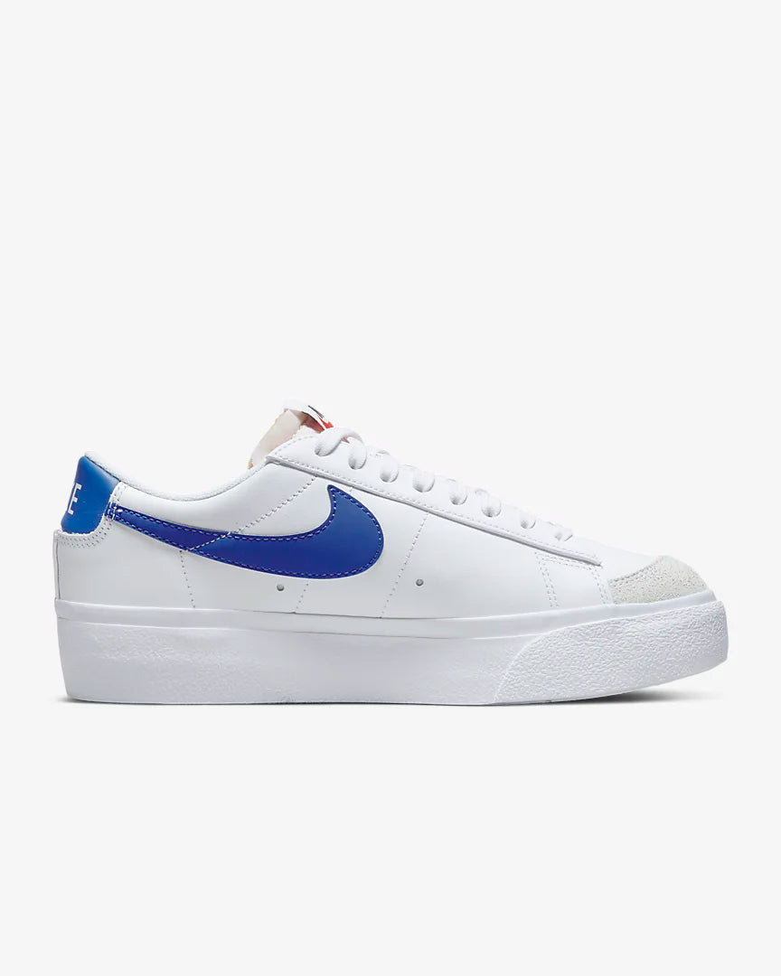 Blazer Low Platform - White/Summit White/Team Orange/Game Royal