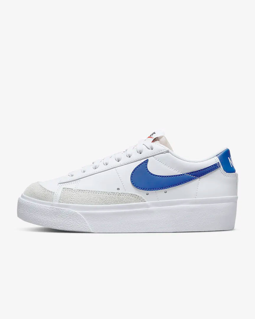 Blazer Low Platform - White/Summit White/Team Orange/Game Royal