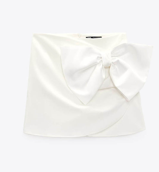 Falda Short Mini Lazo