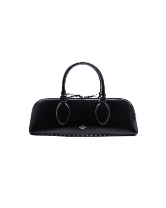 Rockstud Calfskin Handbag