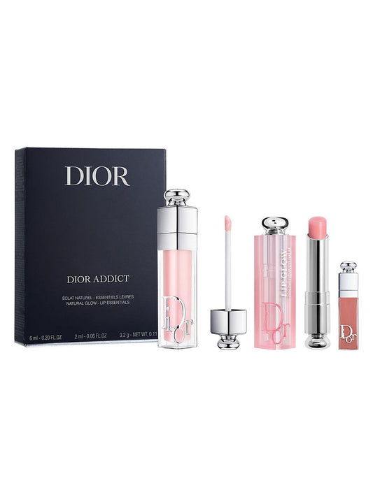 Addict 3-Piece Lip Essentials Set - Eclat Naturel