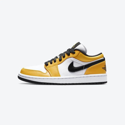 Air Jordan 1 Low sneakers - Black, yellow, white