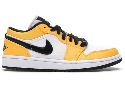 Air Jordan 1 Low sneakers - Black, yellow, white