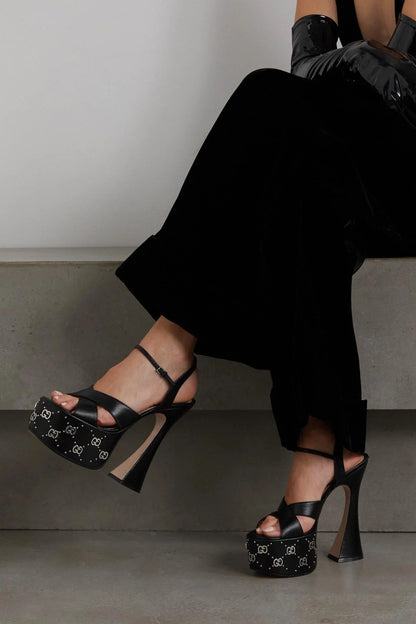 Interlocking G Studs Sandal