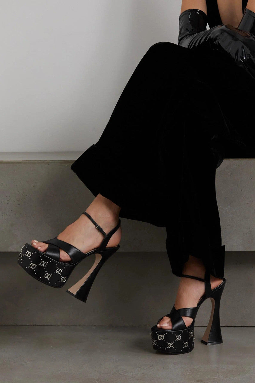 Interlocking G Studs Sandal