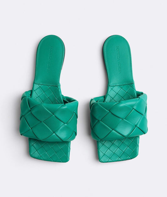 Lido Flat Sandals - Turquoise